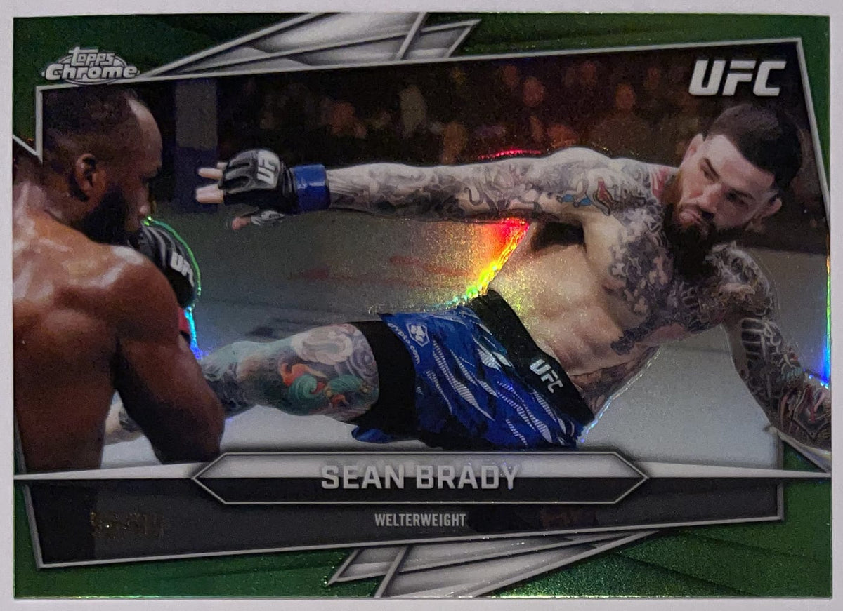 Voorzijde – Sean Brady [106] – 2026 Topps Chrome UFC | Lichcards Hoofdafbeelding