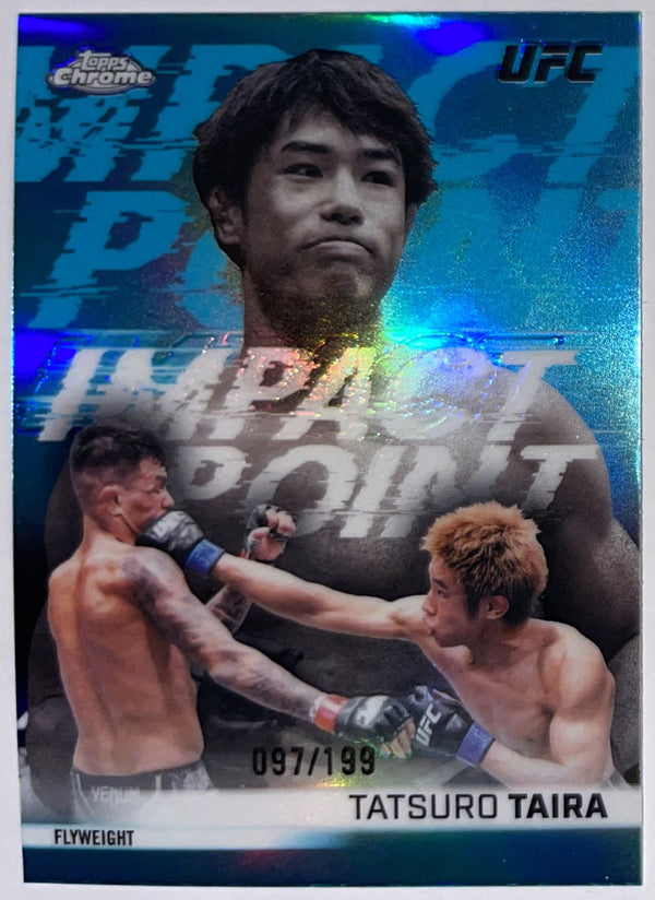 Voorzijde – Tatsuro Taira [IP-10] – 2026 Topps Chrome UFC | Lichcards