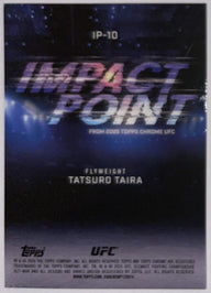 Achterzijde – Tatsuro Taira [IP-10] – 2026 Topps Chrome UFC | Lichcards