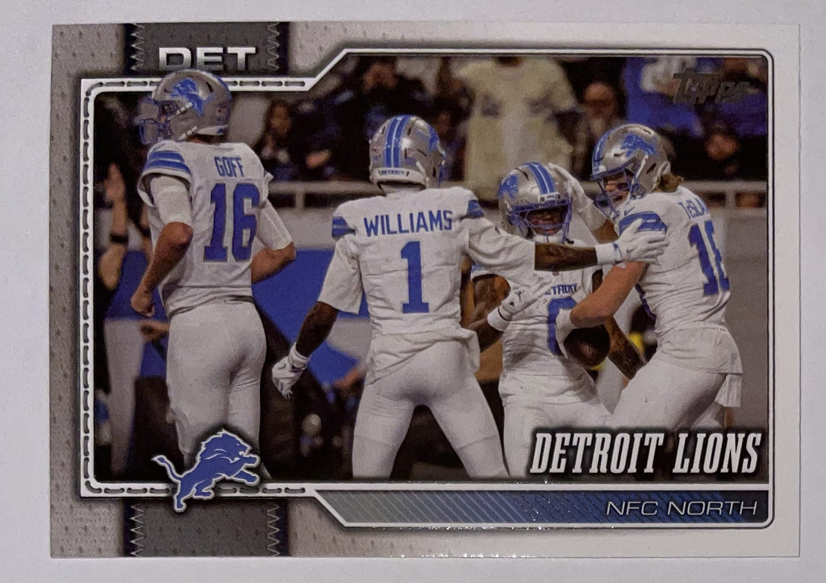 Voorzijde – Detroit Lions [273] – Topps Flagship NFL 2026 | Lichcards