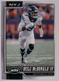 Voorzijde – Will McDonald IV [158] – Topps Flagship NFL 2026 | Lichcards