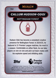 Achterzijde – Callum Hudson-Odoi [152] – Topps Merlin Premier League 2025/26 | Lichcards