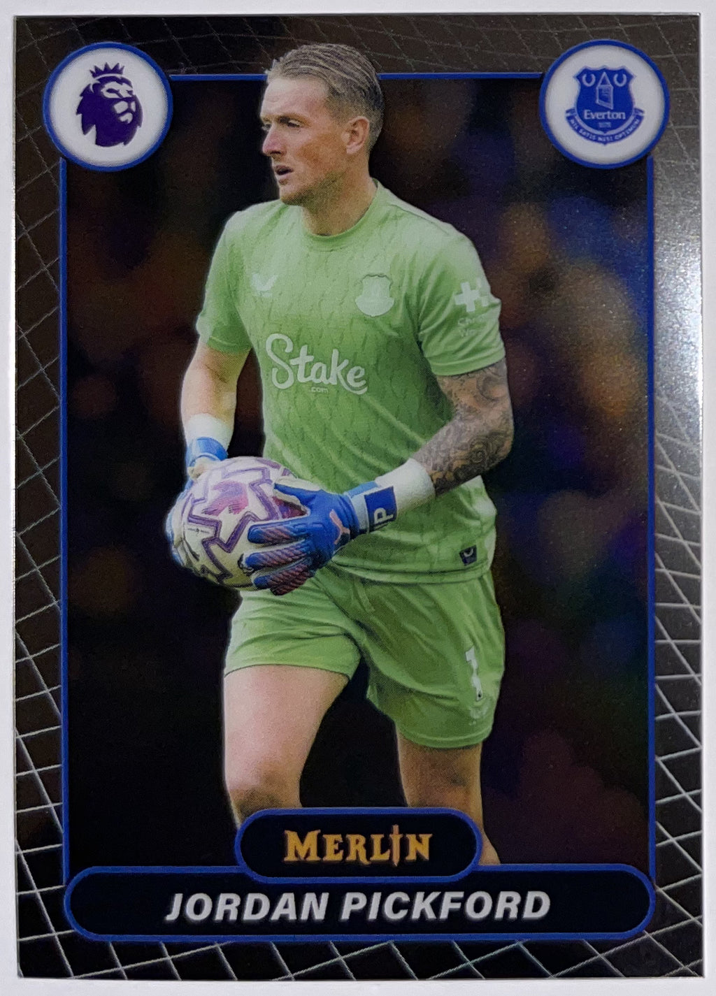 Voorzijde – Jordan Pickford [89] – Topps Merlin Premier League 2025/26 – Near Mint
