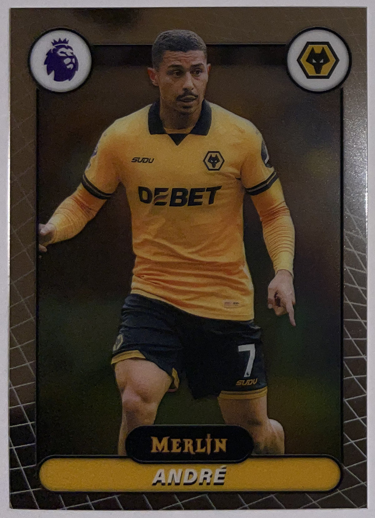 Voorzijde – André [199] – Topps Merlin Premier League 2025/26 – Near Mint
