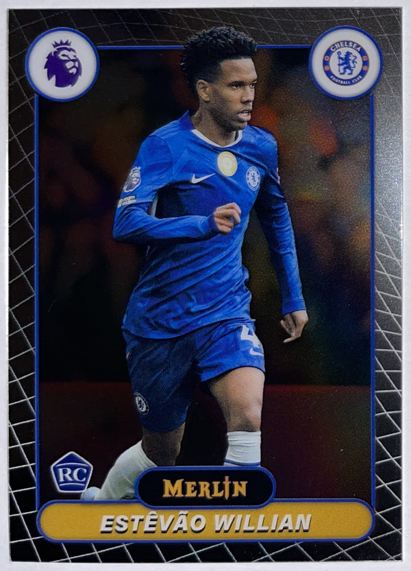 Voorzijde – Estêvão Willian [63] – Topps Merlin Premier League 2025/26 – Near Mint