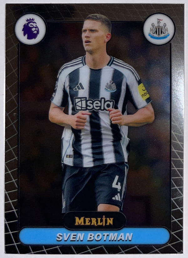 Voorzijde – Sven Botman [144] – Topps Merlin Premier League 2025/26 – Near Mint