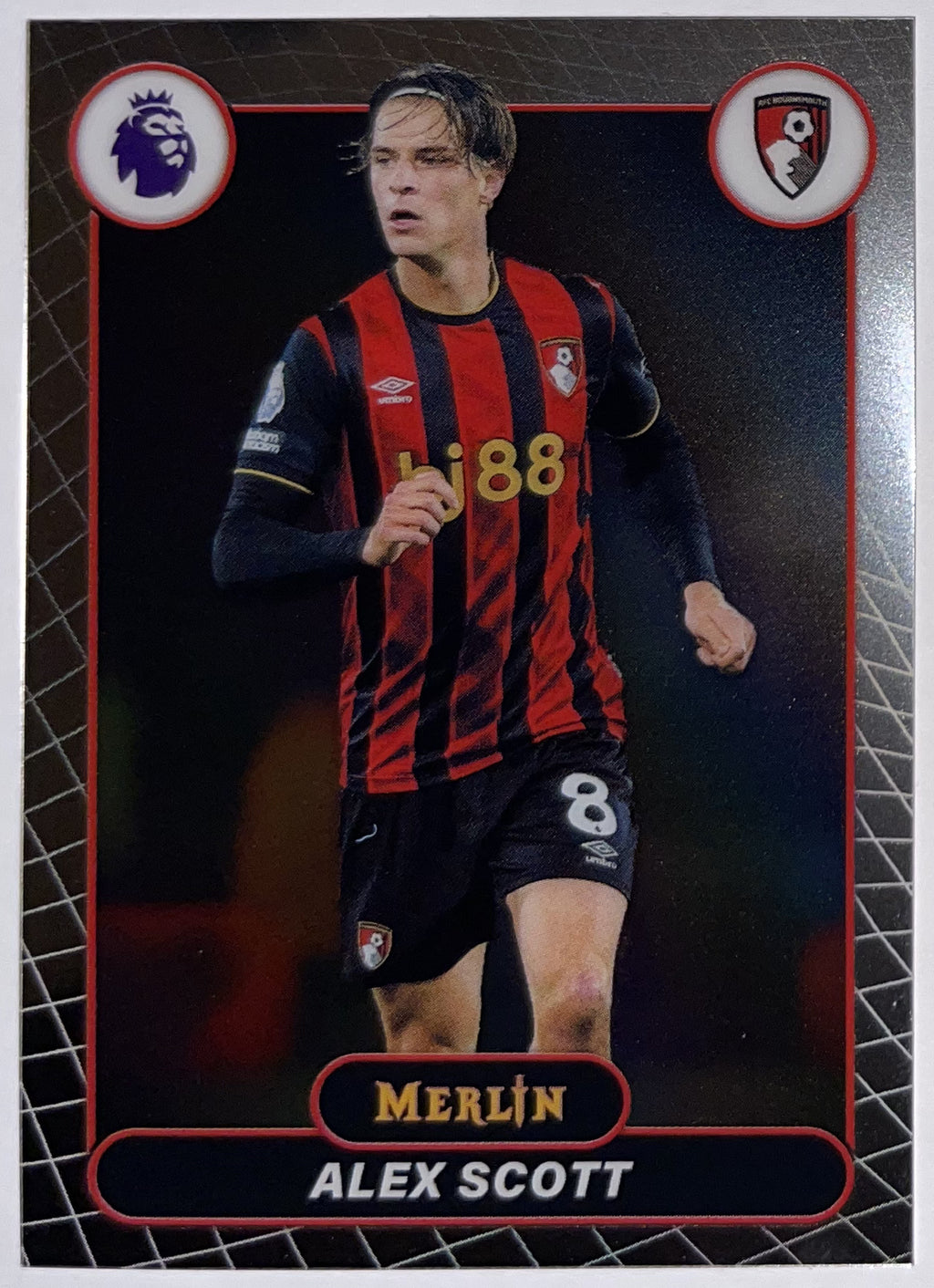 Voorzijde – Alex Scott [1] – Topps Merlin Premier League 2025/26 – Near Mint