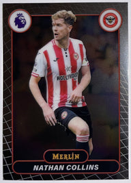 Voorzijde – Nathan Collins [39] – Topps Merlin Premier League 2025/26 | Lichcards