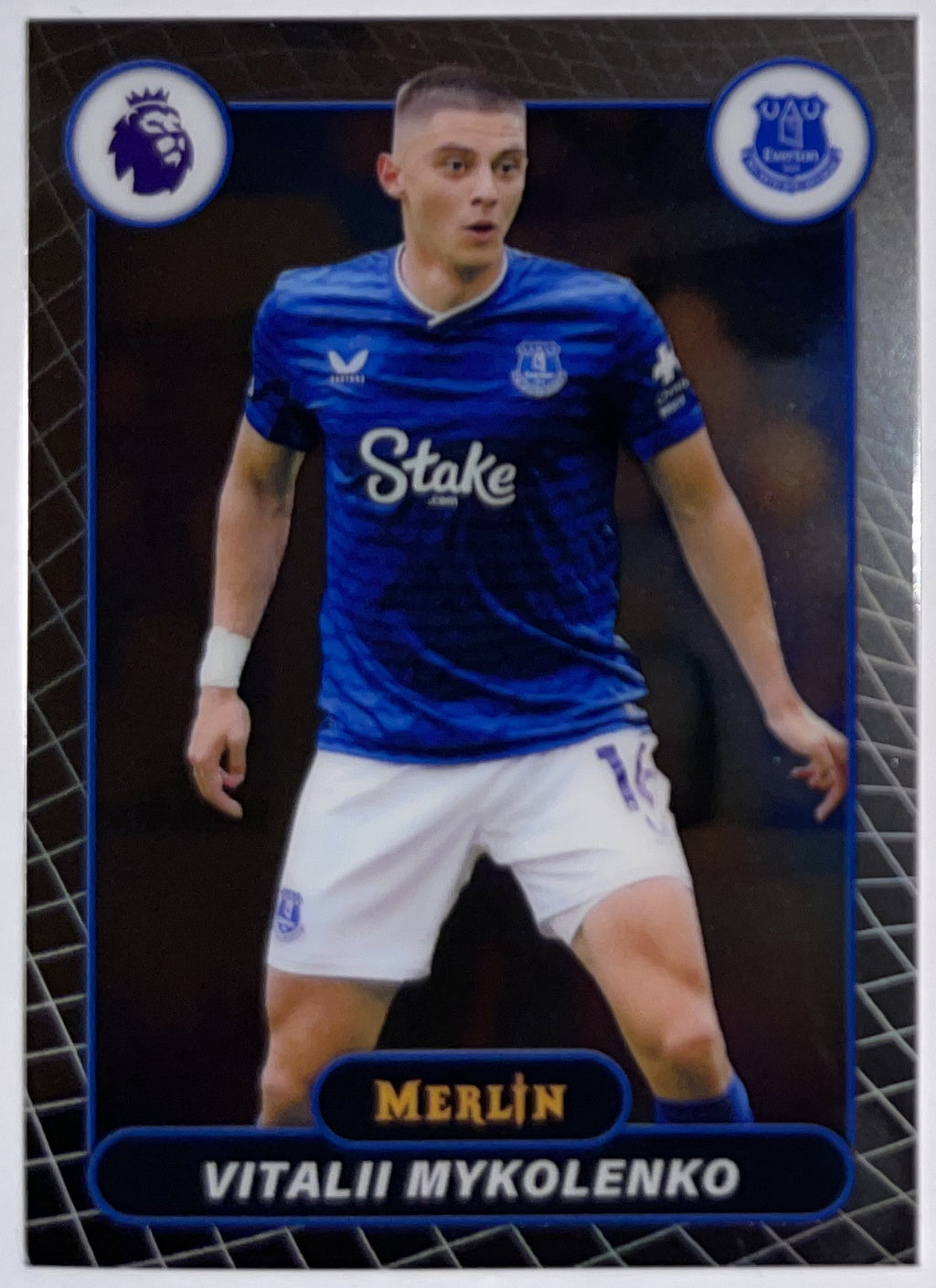 Voorzijde – Vitalii Mykolenko [90] – Topps Merlin Premier League 2025/26 – Near Mint