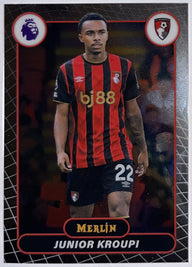 Voorzijde – Junior Kroupi [5] – Topps Merlin Premier League 2025/26 | Lichcards