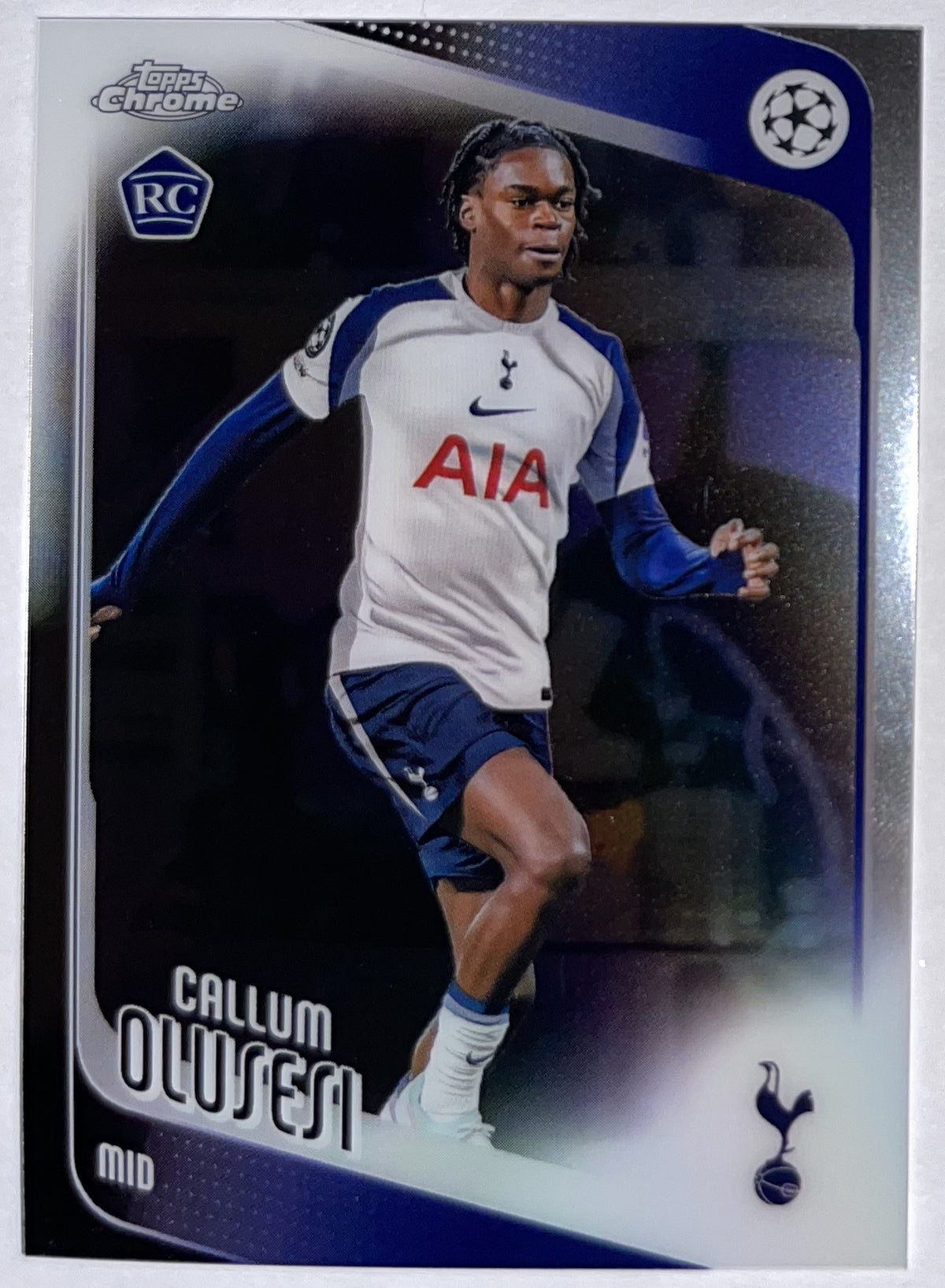 Voorzijde – Callum Olusesi [134] – Topps Chrome UEFA Club Competitions 2025/26 – Near Mint