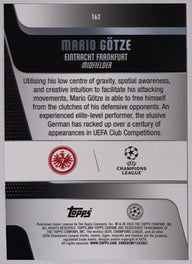 Achterzijde – Mario Götze [162] – Topps Chrome UEFA Club Competitions 2025/26 | Lichcards