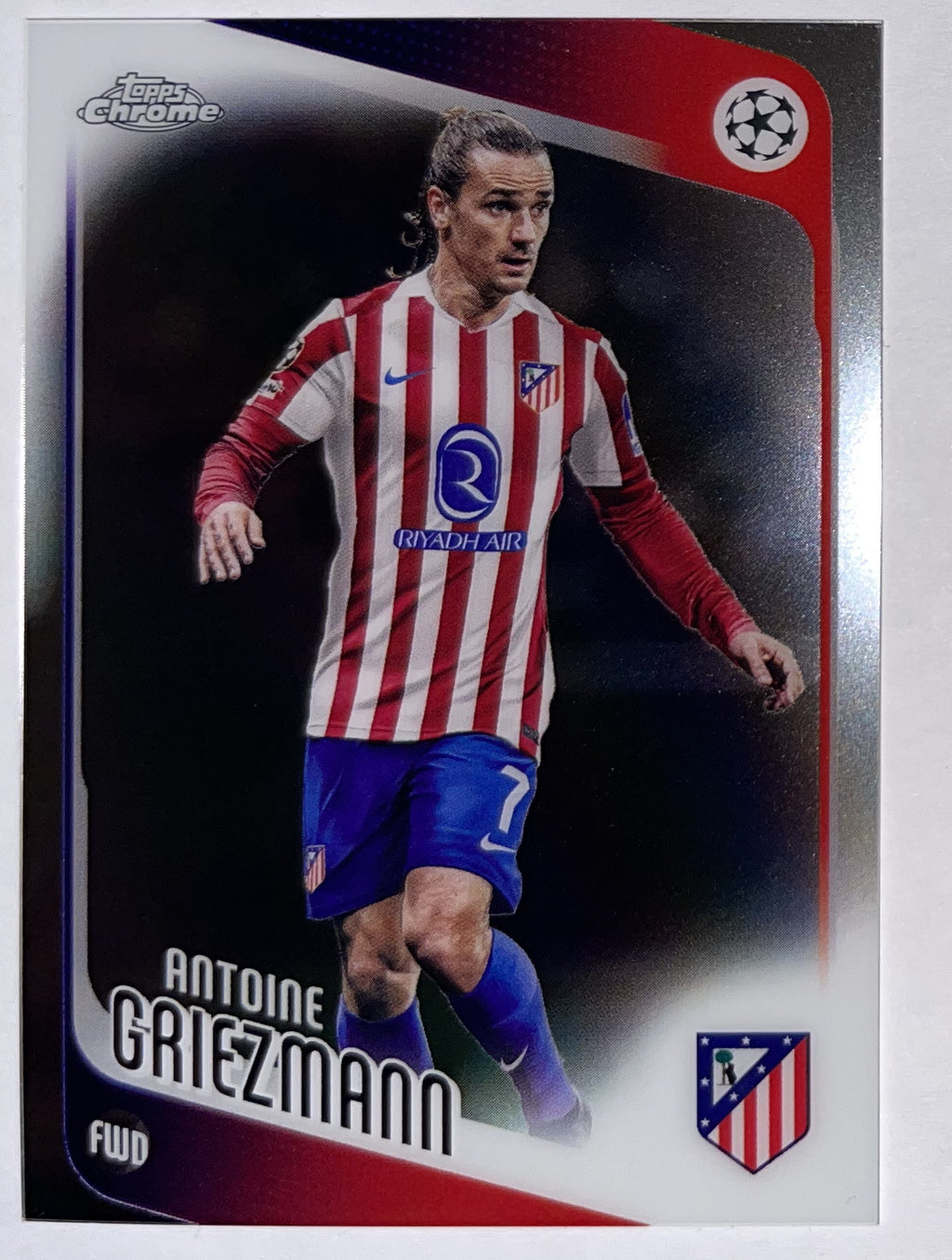 Voorzijde – Antoine Griezmann [82] – Topps Chrome UEFA Club Competitions 2025/26 – Near Mint