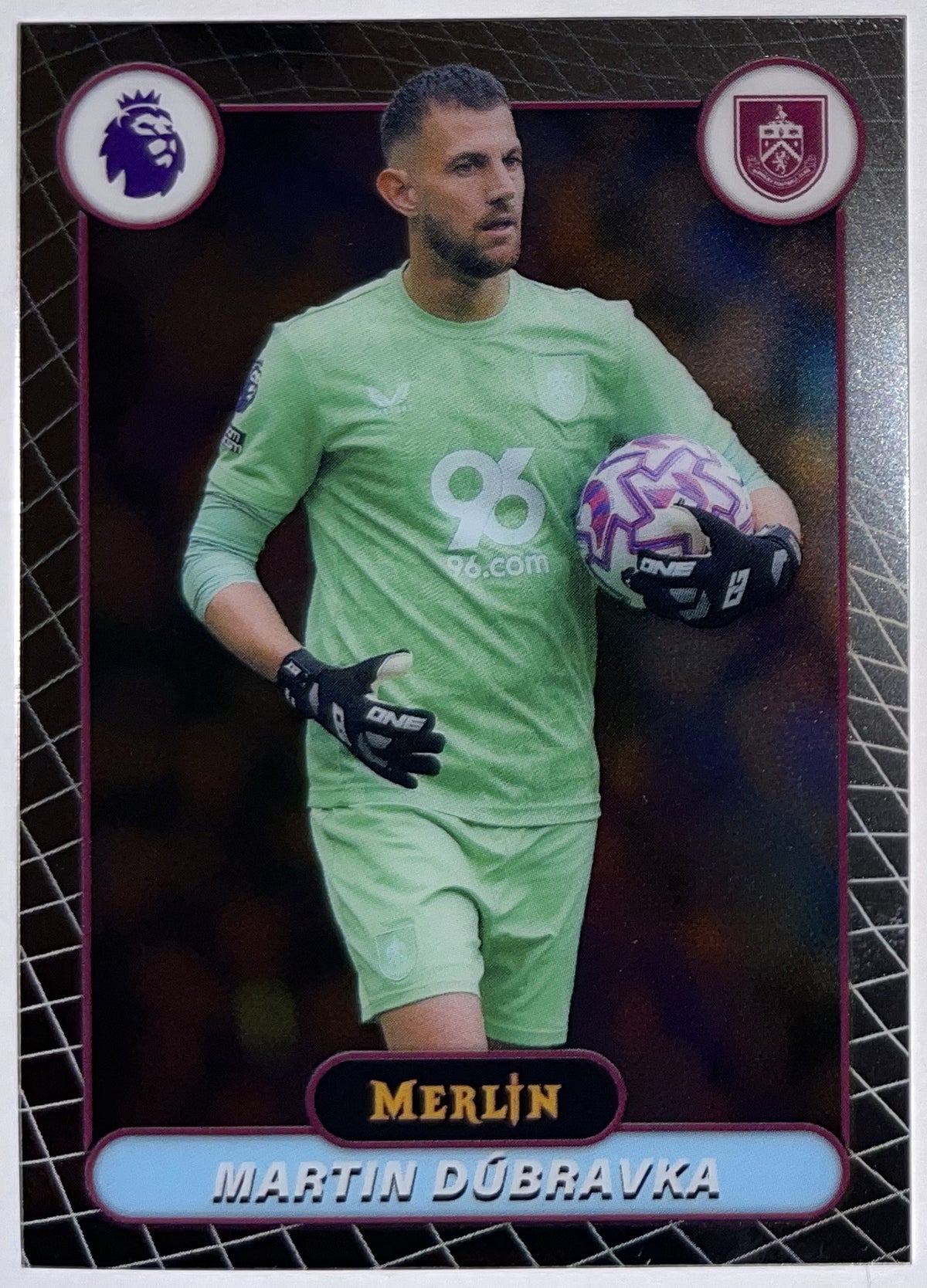 Voorzijde – Martin Dúbravka [56] – Topps Merlin Premier League 2025/26 – Near Mint
