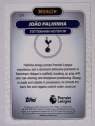 Achterzijde – João Palhinha [177] – Topps Merlin Premier League 2025/26 | Lichcards
