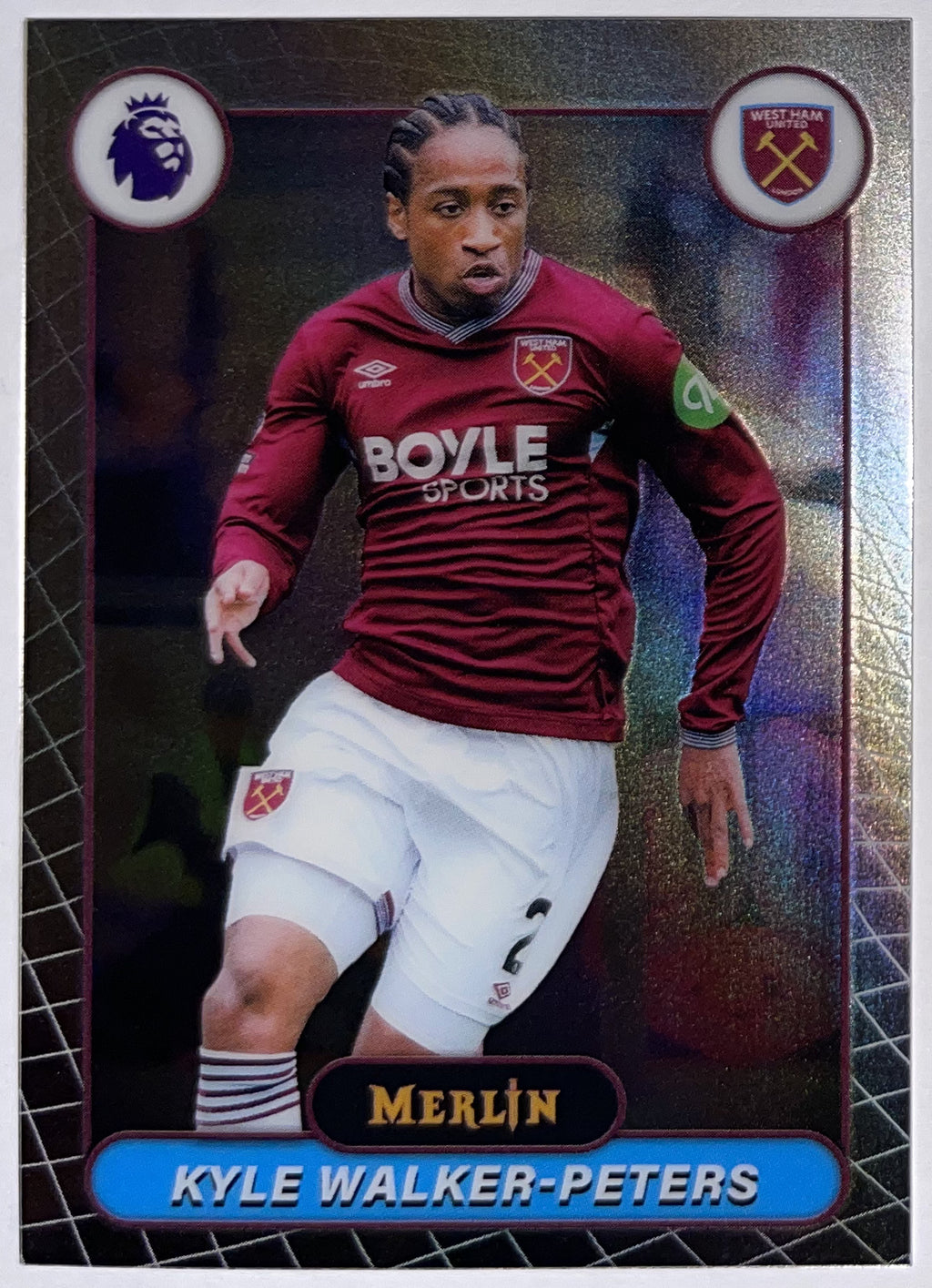 Voorzijde – Kyle Walker-Peters [186] – Topps Merlin Premier League 2025/26 – Near Mint