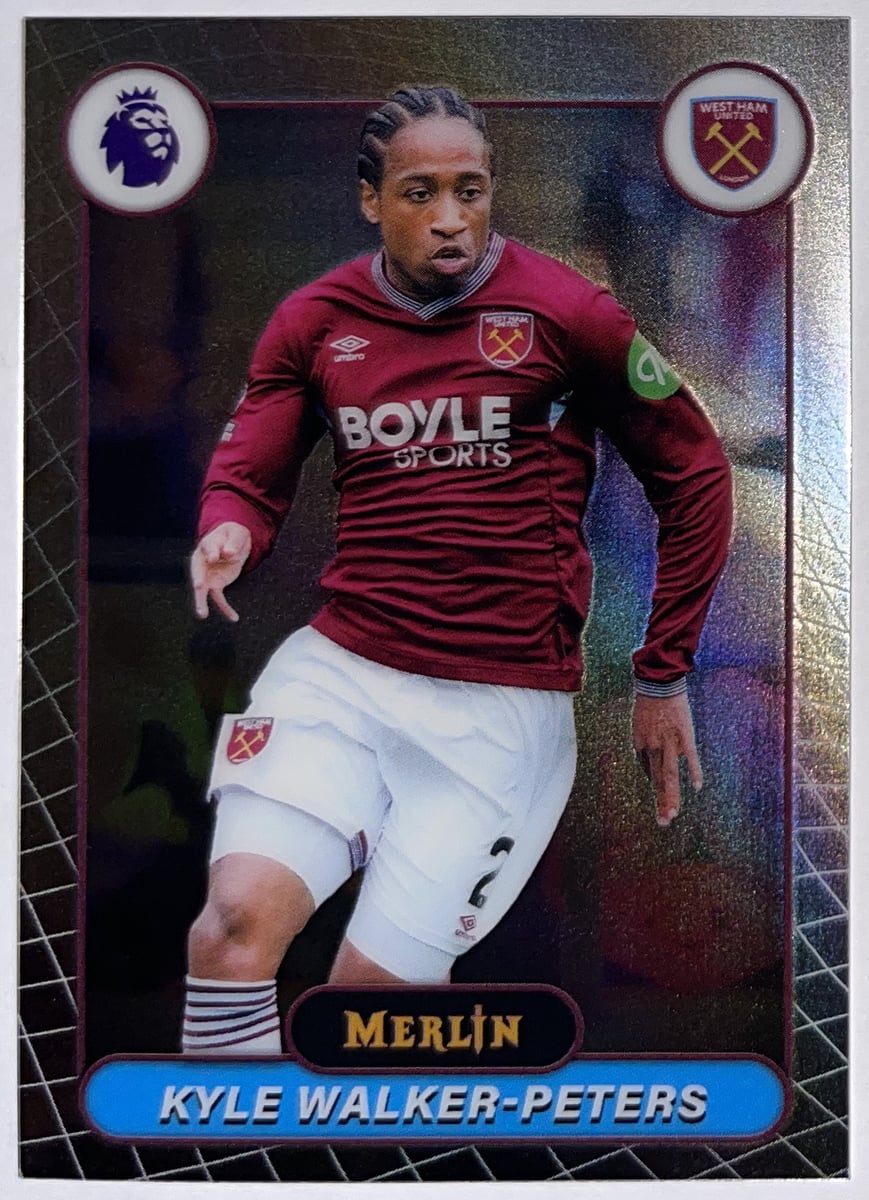 Voorzijde – Kyle Walker-Peters [186] – Topps Merlin Premier League 2025/26 | Lichcards Image principale du produit