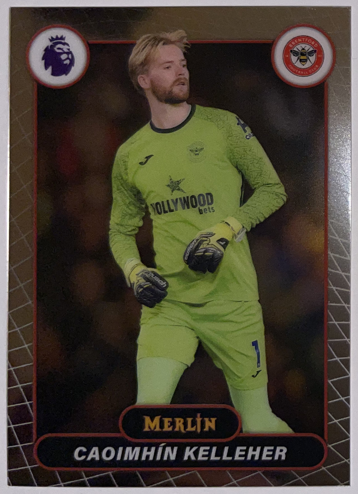 Voorzijde – Caoimhín Kelleher [38] – Topps Merlin Premier League 2025/26 – Near Mint
