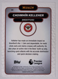 Achterzijde – Caoimhín Kelleher [38] – Topps Merlin Premier League 2025/26 | Lichcards