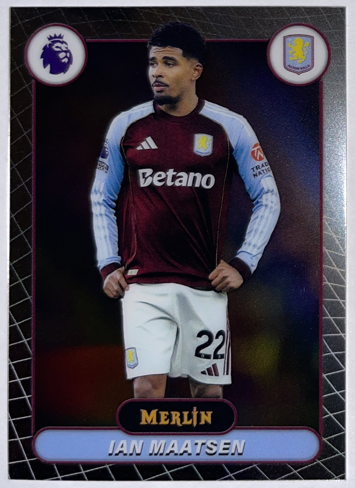 Voorzijde – Ian Maatsen [21] – Topps Merlin Premier League 2025/26 – Near Mint Hoofdafbeelding