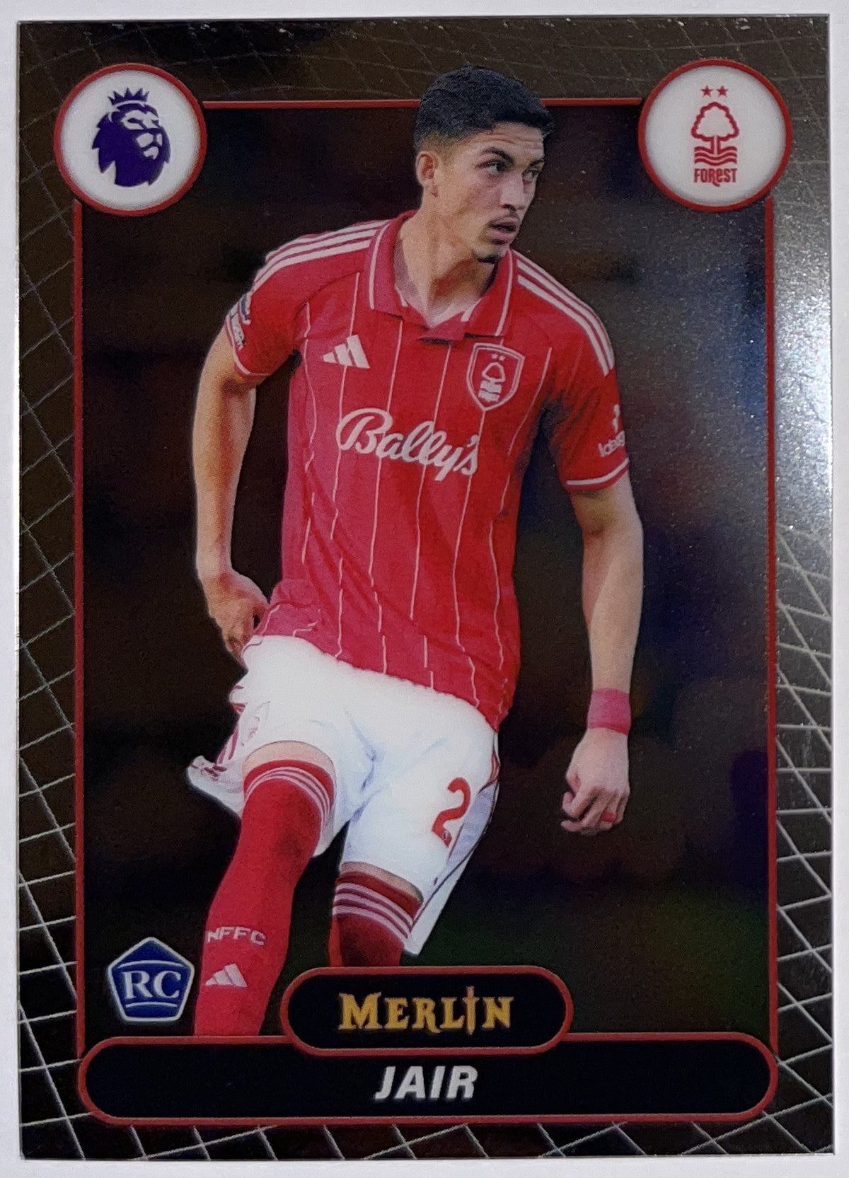Voorzijde – Jair [155] – Topps Merlin Premier League 2025/26 – Near Mint Hoofdafbeelding