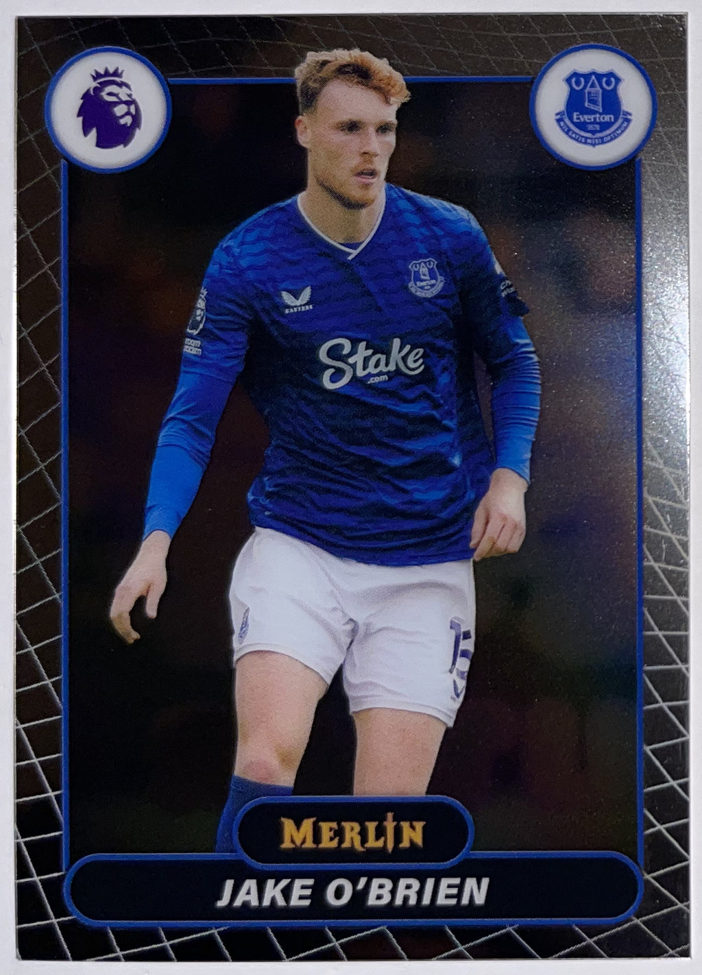 Voorzijde – Jake O'Brien [87] – Topps Merlin Premier League 2025/26 – Near Mint
