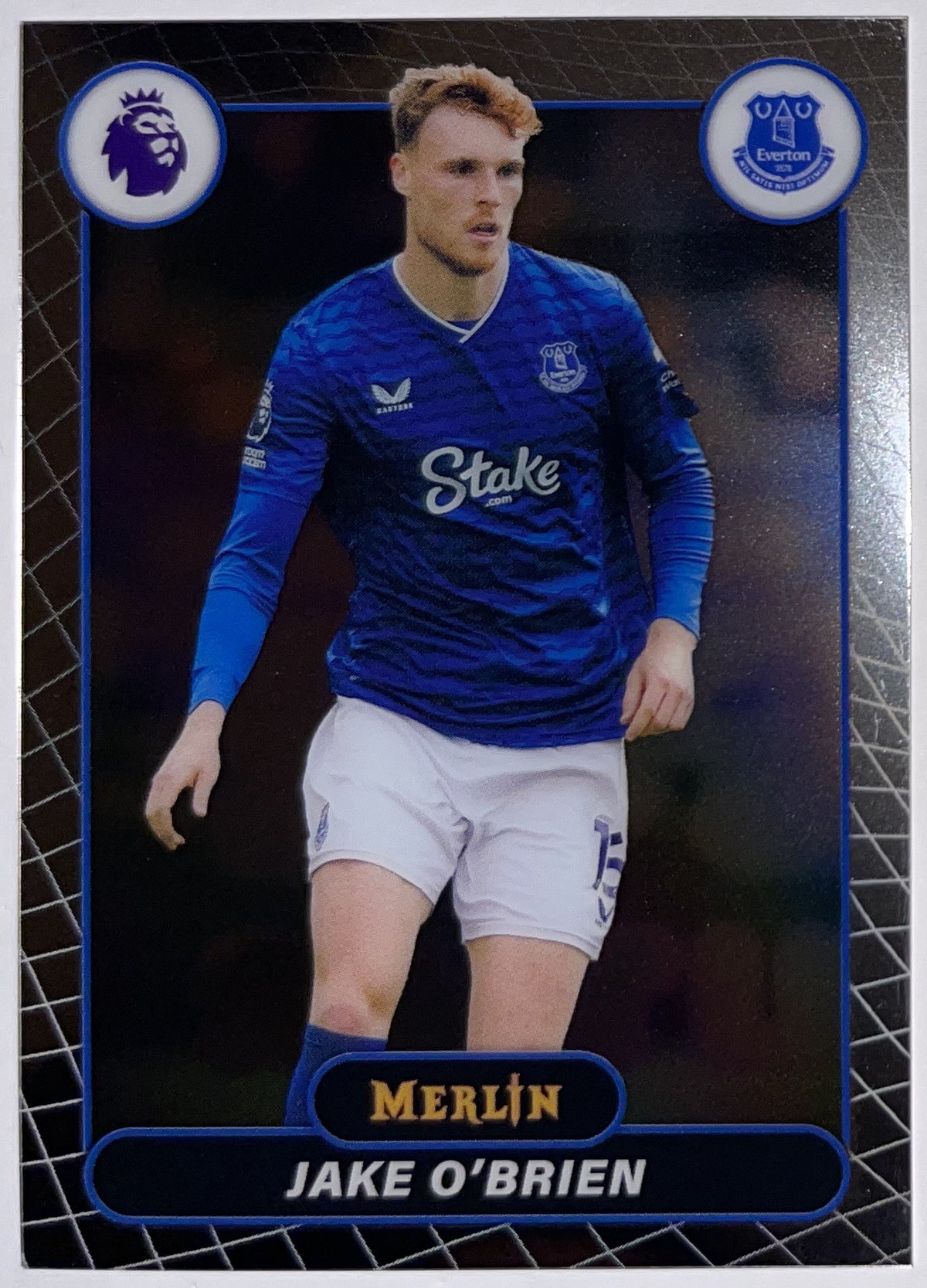 Voorzijde – Jake O'Brien [87] – Topps Merlin Premier League 2025/26 – Near Mint