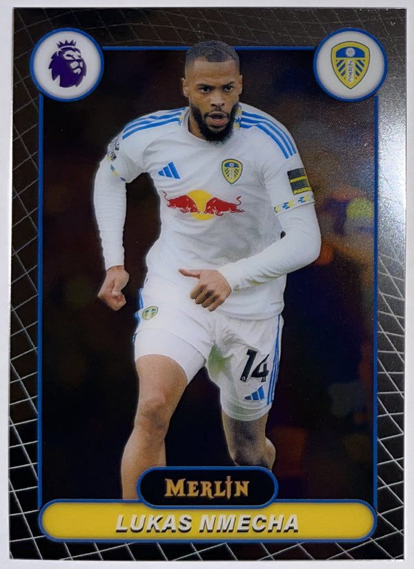 Voorzijde – Lukas Nmecha [107] – Topps Merlin Premier League 2025/26 – Near Mint
