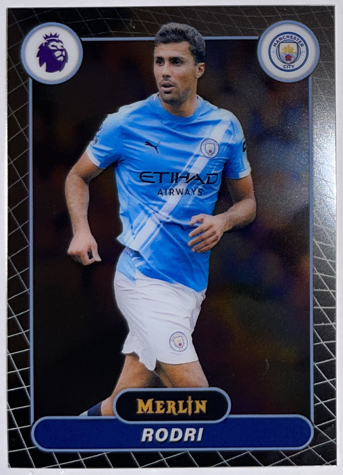 Voorzijde – Rodri [125] – Topps Merlin Premier League 2025/26 – Near Mint Hoofdafbeelding