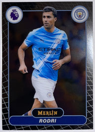 Voorzijde – Rodri [125] – Topps Merlin Premier League 2025/26 | Lichcards