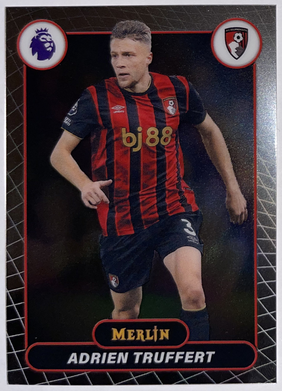 Voorzijde – Adrien Truffert [7] – Topps Merlin Premier League 2025/26 – Near Mint