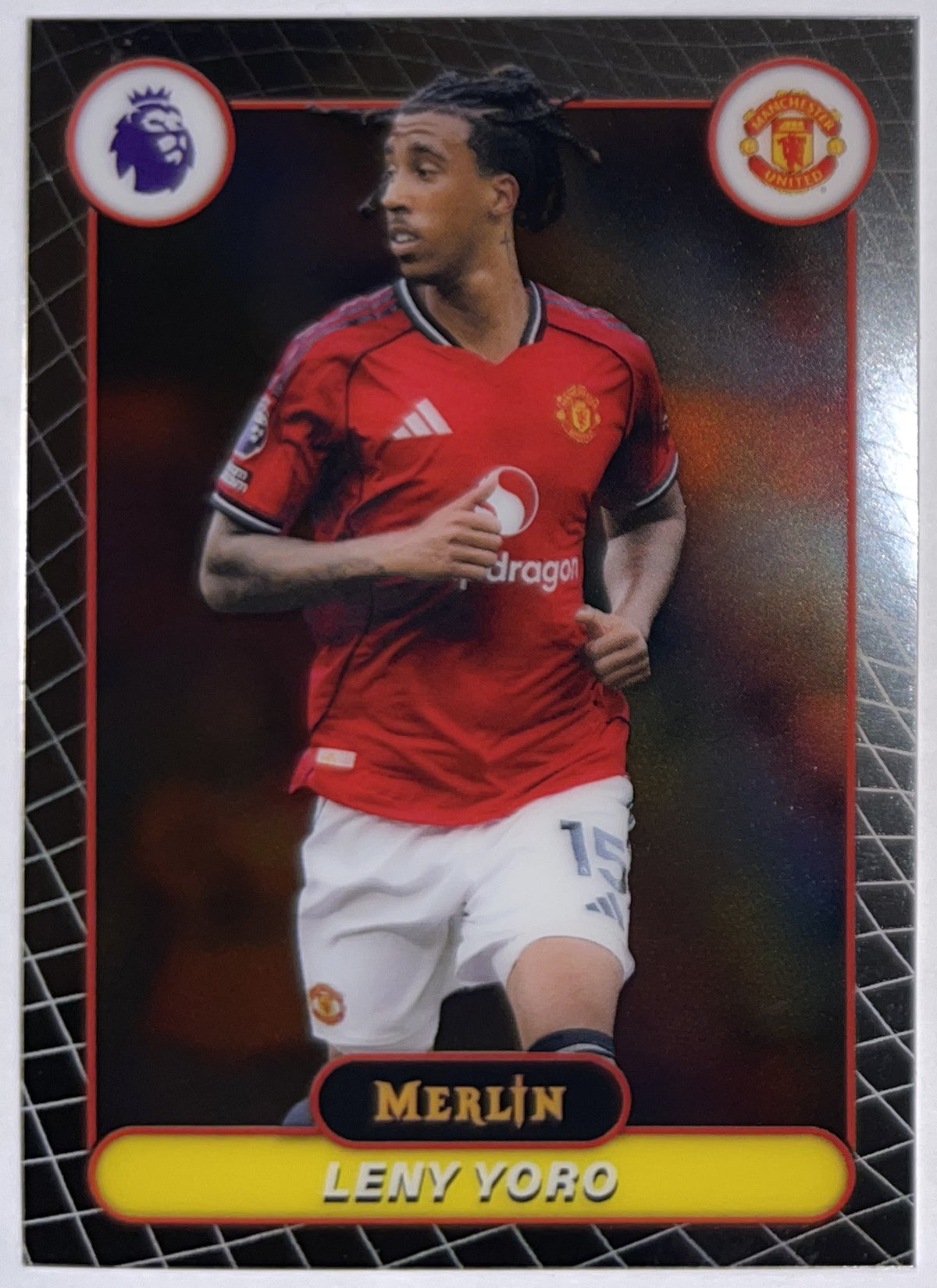 Voorzijde – Leny Yoro [136] – Topps Merlin Premier League 2025/26 – Near Mint