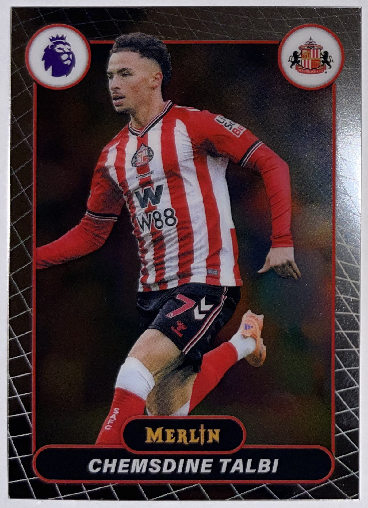 Voorzijde – Chemsdine Talbi [167] – Topps Merlin Premier League 2025/26 – Near Mint