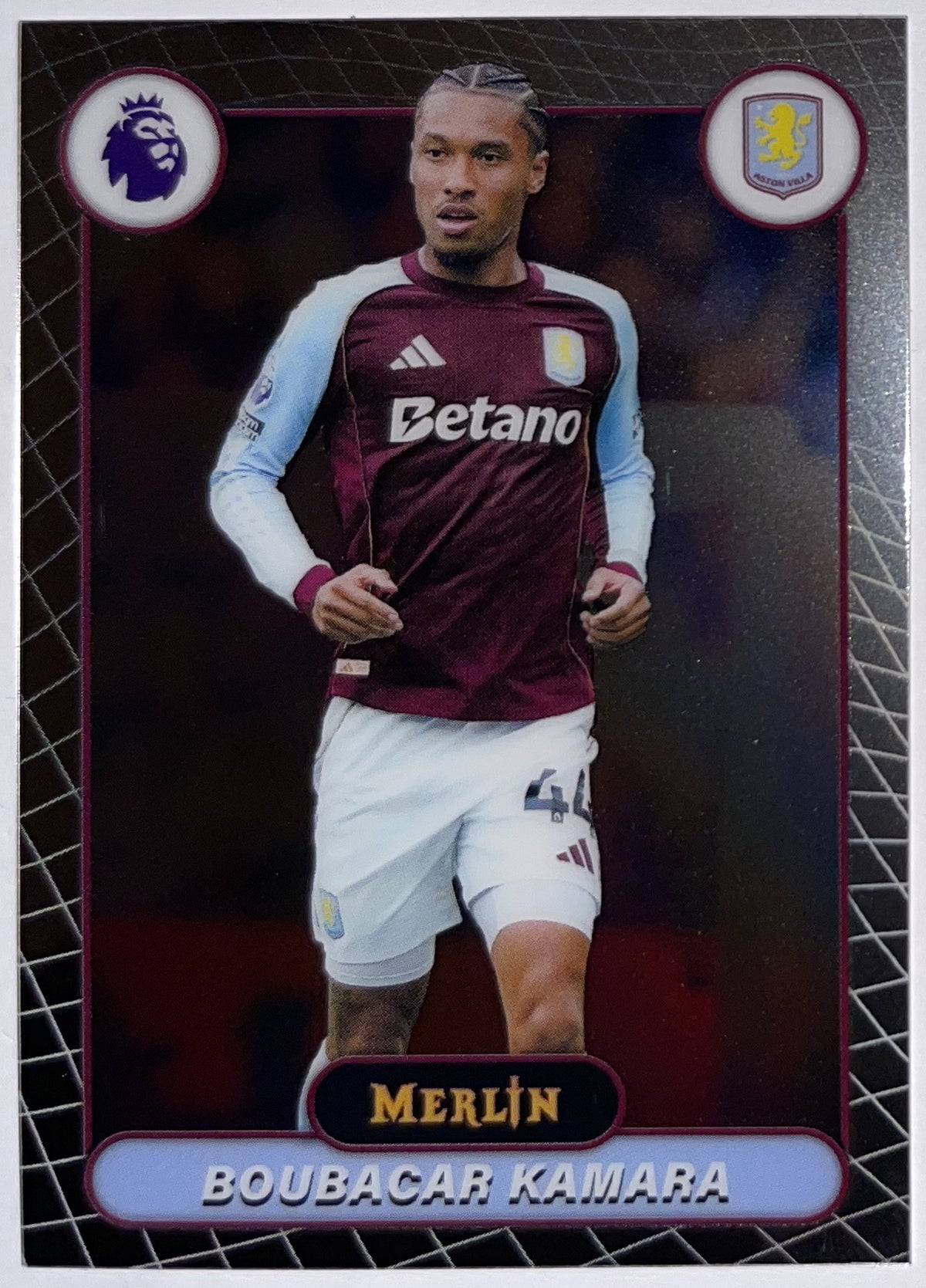 Voorzijde – Boubacar Kamara [30] – Topps Merlin Premier League 2025/26 – Near Mint