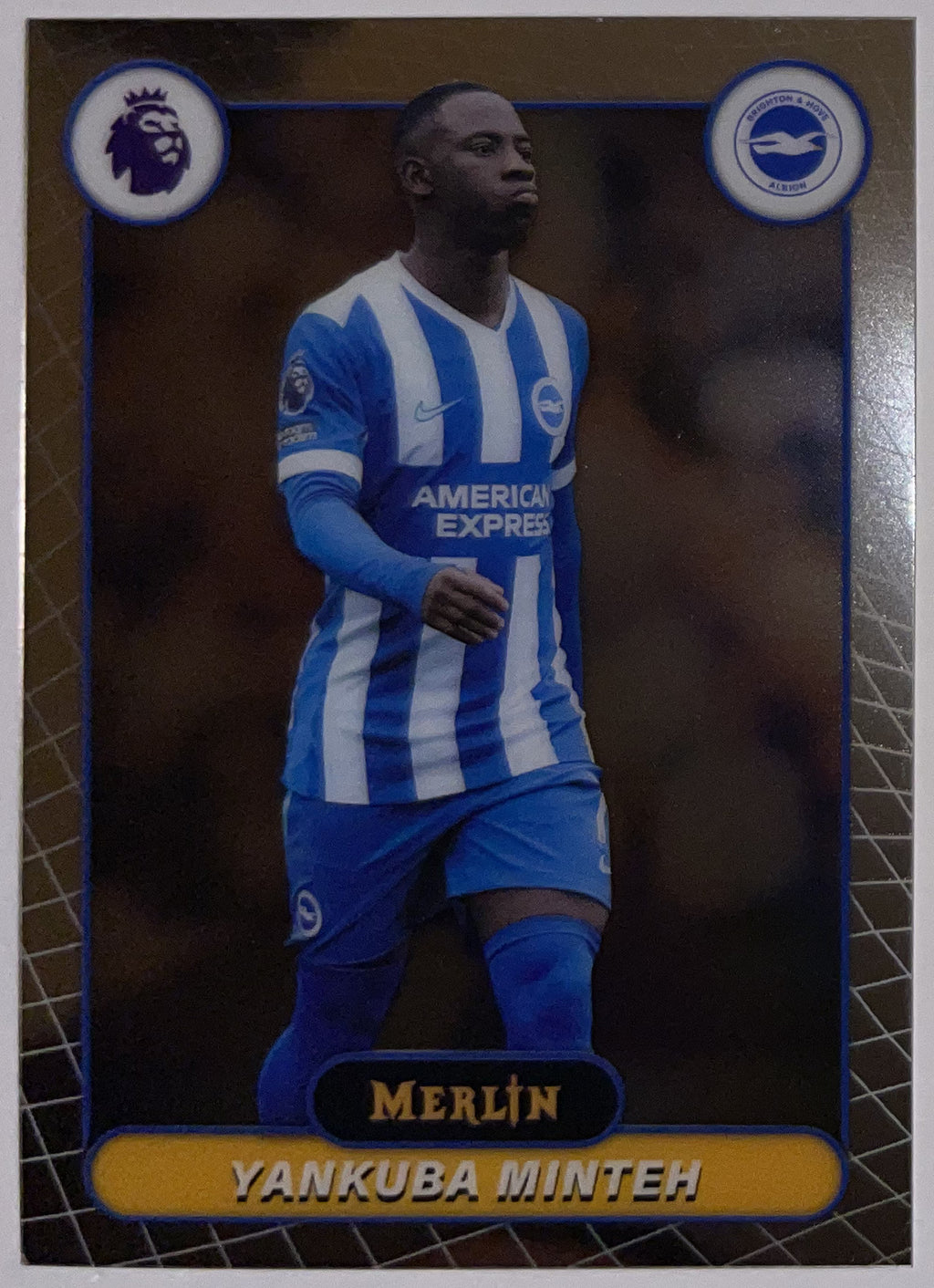 Voorzijde – Yankuba Minteh [44] – Topps Merlin Premier League 2025/26 – Near Mint