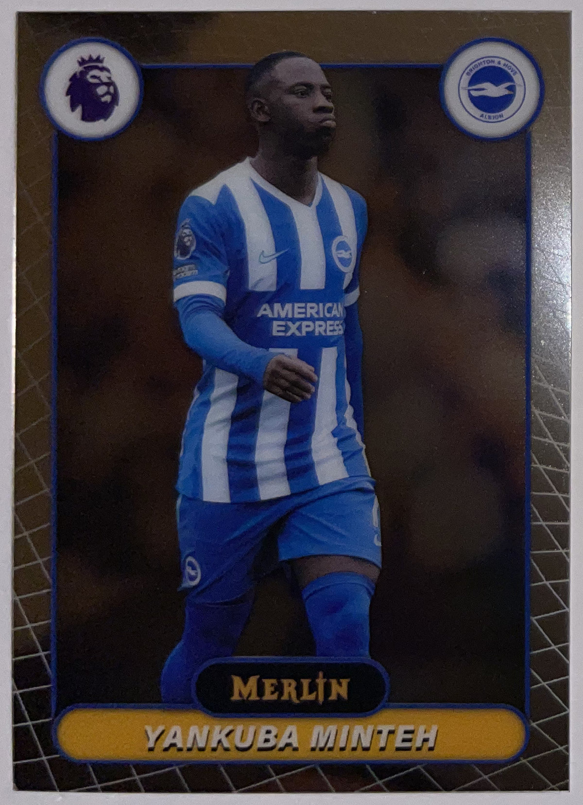 Voorzijde – Yankuba Minteh [44] – Topps Merlin Premier League 2025/26 – Near Mint