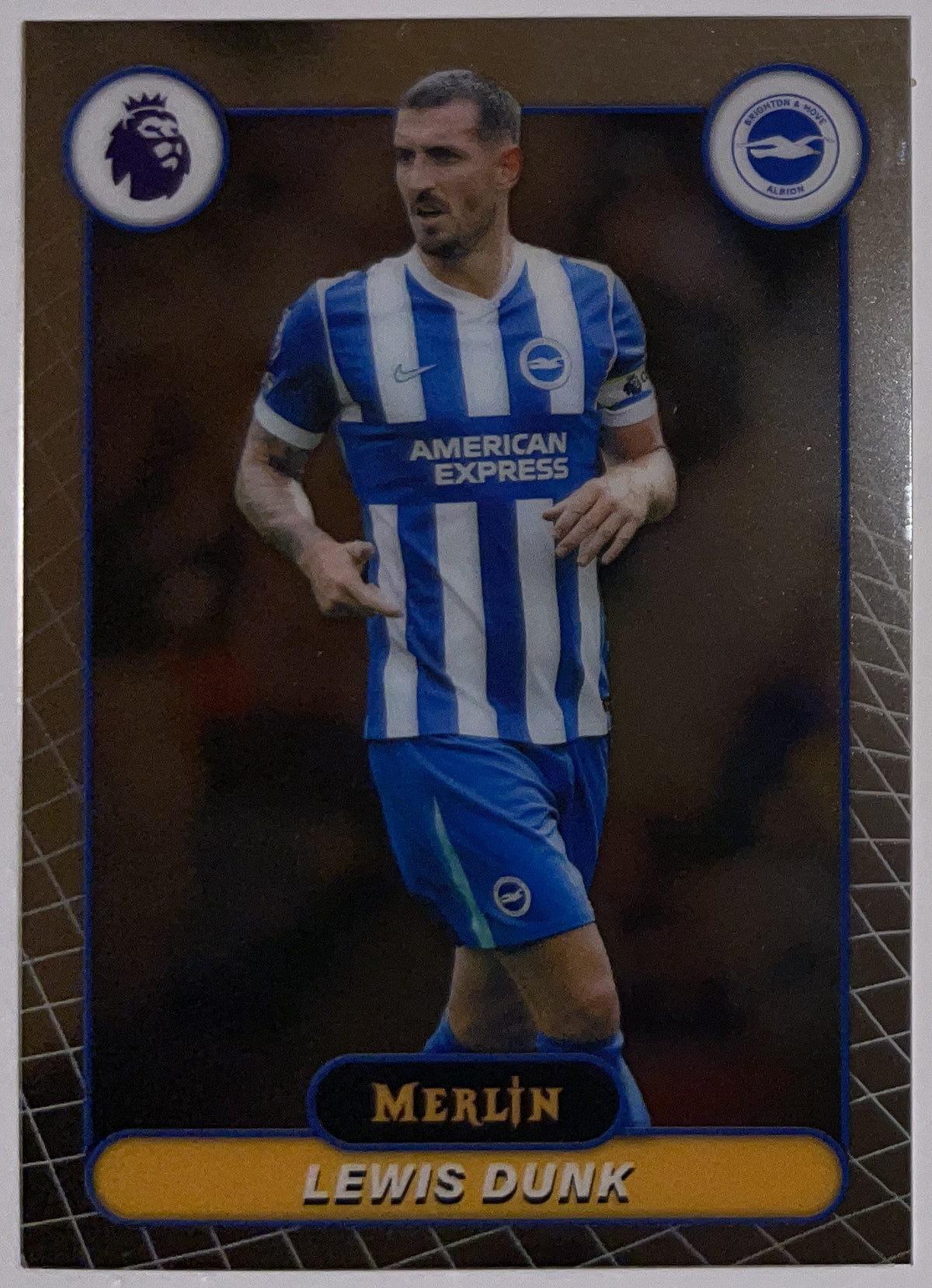 Voorzijde – Lewis Dunk [46] – Topps Merlin Premier League 2025/26 – Near Mint Hoofdafbeelding