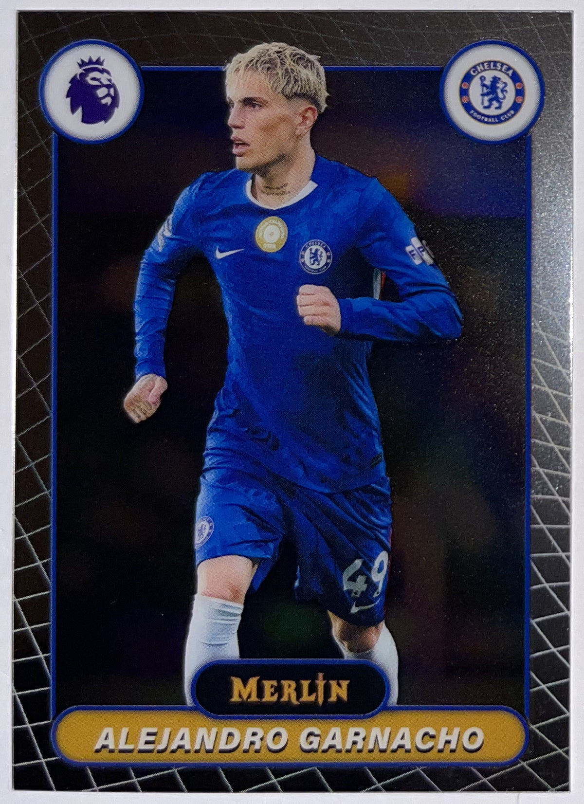 Voorzijde – Alejandro Garnacho [70] – Topps Merlin Premier League 2025/26 – Near Mint Hoofdafbeelding