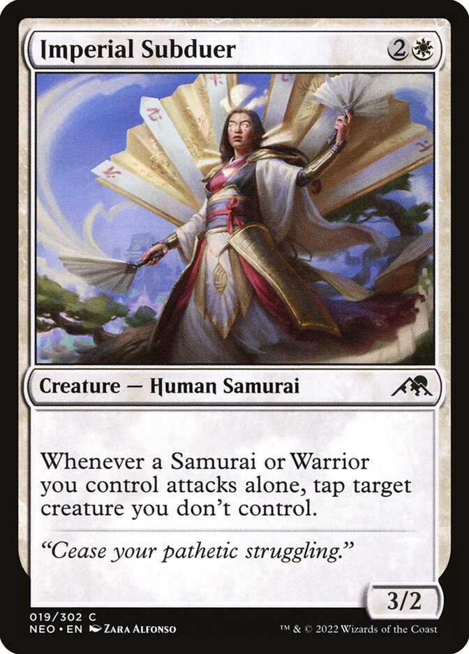Imperial Subduer - Kamigawa: Neon Dynasty (Common) [NEO-19] Imagen principal del producto