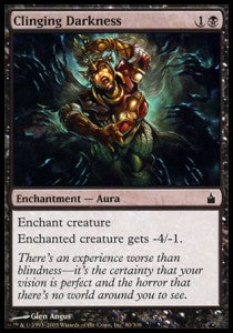Clinging Darkness - Ravnica: City of Guilds (Common) [RAV-80] Main image