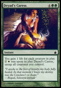 Dryad's Caress - Ravnica: City of Guilds (Common) [RAV-160] Immagine principale del prodotto