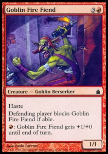 Goblin Fire Fiend - Ravnica: City of Guilds (Common) [RAV-127] Image principale du produit