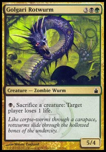 Golgari Rotwurm - Ravnica: City of Guilds (Common) [RAV-210] Main image