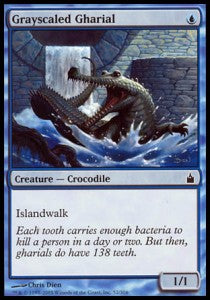 Grayscaled Gharial - Ravnica: City of Guilds (Common) [RAV-52] Main image