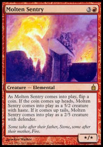 Molten Sentry - Ravnica: City of Guilds (Rare) [RAV-136] Main image