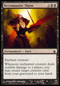 Necromantic Thirst - Ravnica: City of Guilds (Common) [RAV-97] Main image