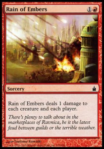 Rain of Embers - Ravnica: City of Guilds (Common) [RAV-138] Main image