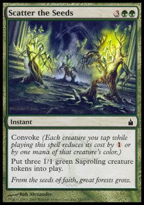 Scatter the Seeds - Ravnica: City of Guilds (Common) [RAV-181] Image principale du produit