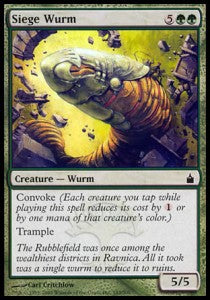 Siege Wurm - Ravnica: City of Guilds (Common) [RAV-183] Image principale du produit