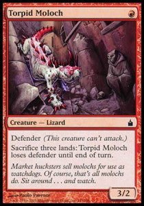 Torpid Moloch - Ravnica: City of Guilds (Common) [RAV-147] Image principale du produit